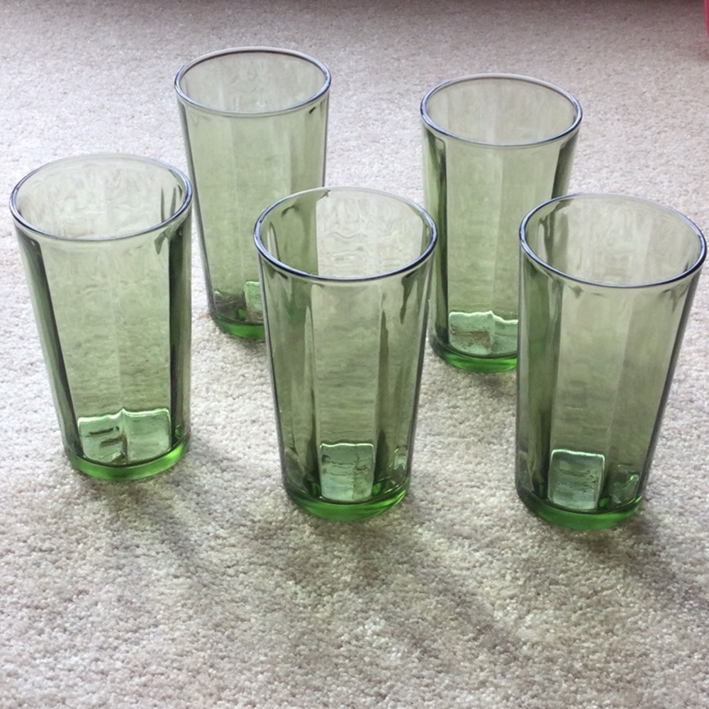 Vintage green tint glasses